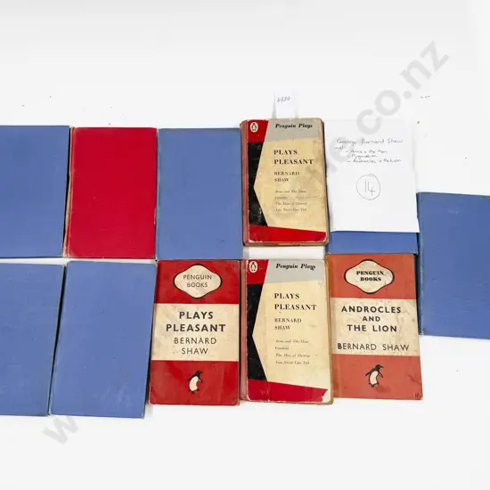 Qty of Assorted George Bernard Shaw