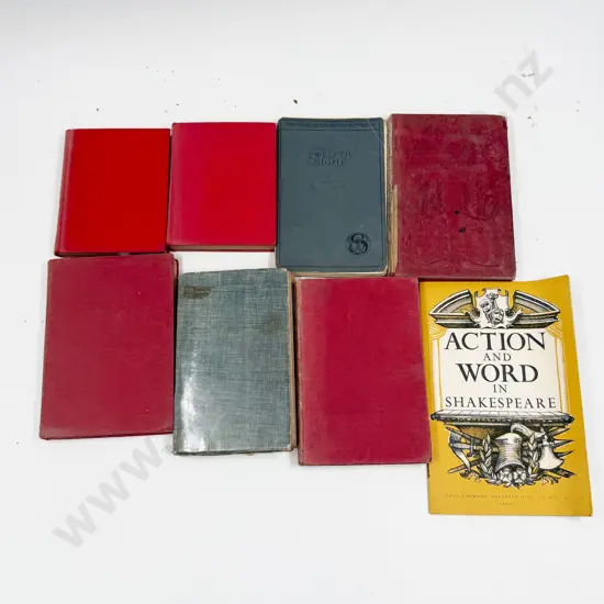 Qty of Assorted Vintage Books including Shakespeare