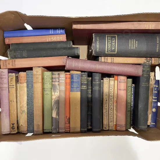 Box of Assorted Books