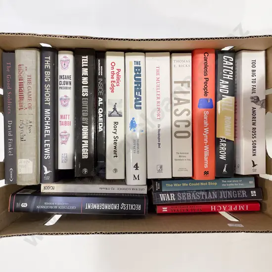 Box of Assorted Books