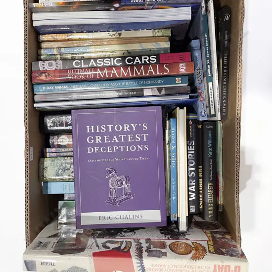 Box of Assorted Books