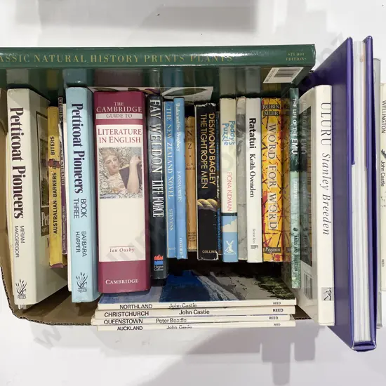 Box of Assorted Books