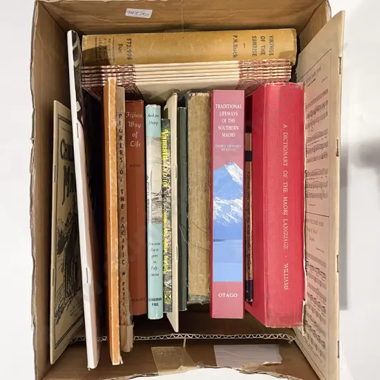 Box of Assorted Books