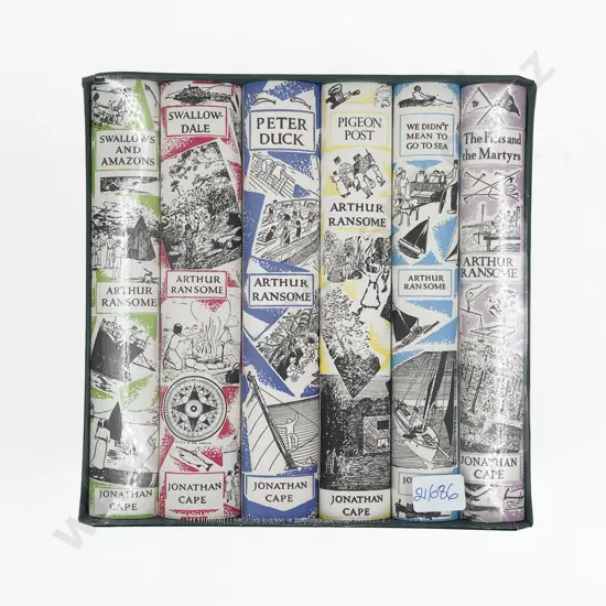 As New Box Set of Six Jonathan Cape - Arthur Ransome Books