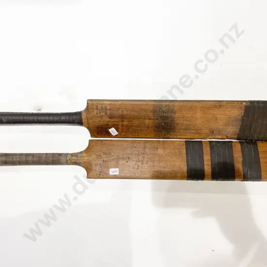 Two Vintage Cricket Bats
