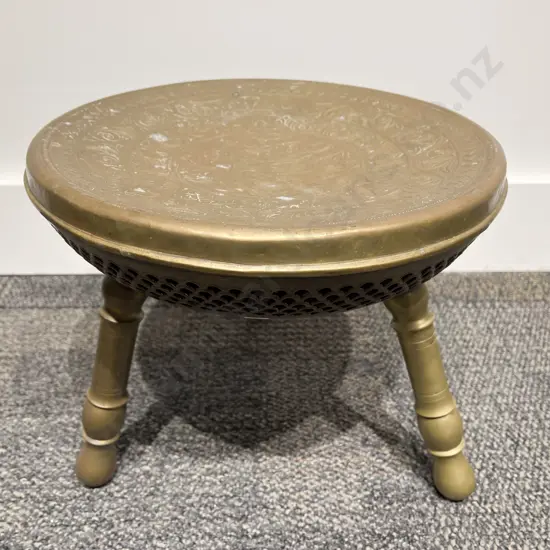 Brass Brazier Stool