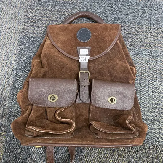 EX 23 NZ Design Leather Hide Backpack