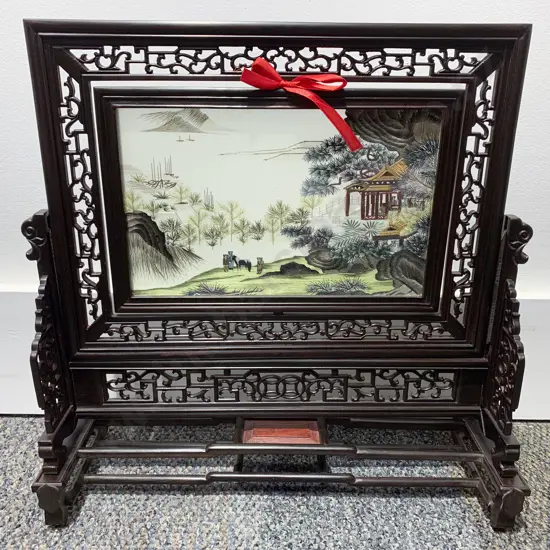 Revolving Artwork on Stand with Presentation Box