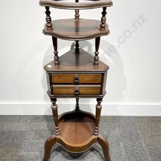 Repro Mahogany Washstand