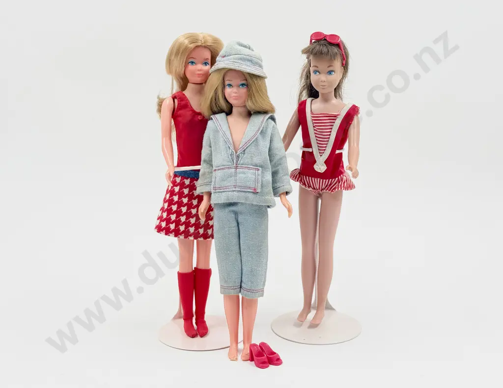 Three Vintage Skipper Dolls (all with slight faults) Image 1++