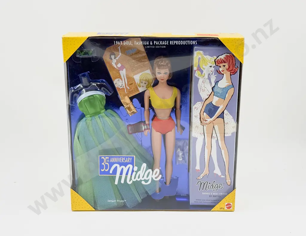 C1997 35th Anniersary Midge Senior Prom Reproduction 1963 Doll Ltd Ed MIB Image 1++