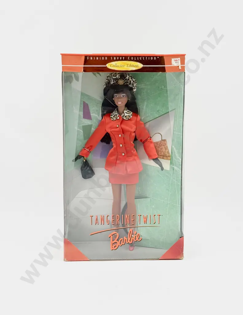 C1997 Tangerine Twist Barbie Fashion Savvy Collection MIB Image 1++