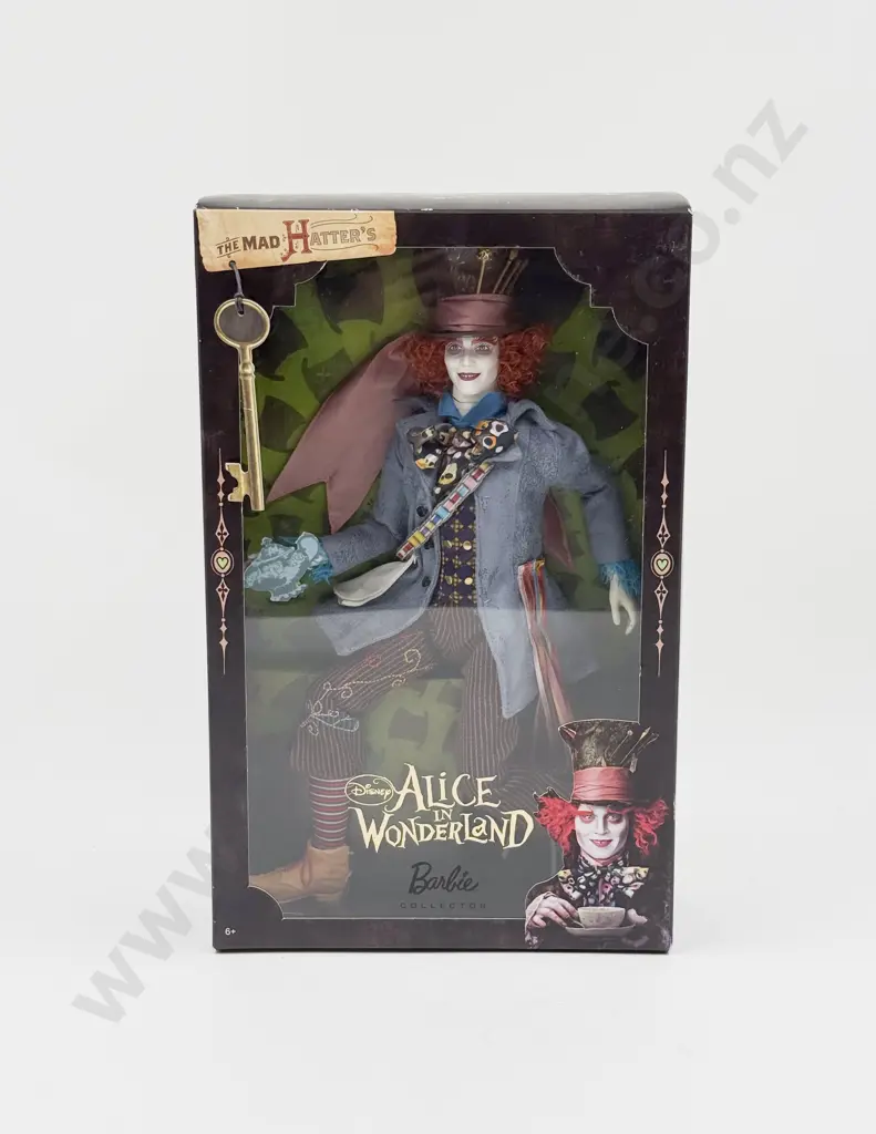 C2009 Barbie Alice in Wonderland The Mad Hatter MIB Image 1++