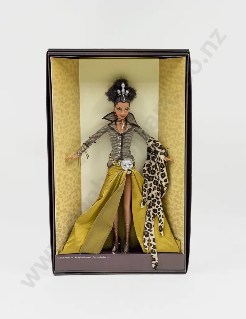 C2002 Tatu Treasures of Africa Byron Lars Barbie Ltd Ed MIB Image 1++
