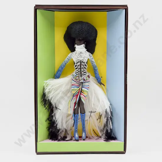 C2002 Mbili Treasures of Africa Barbie by Byron Lars Ltd Ed Second in the Series