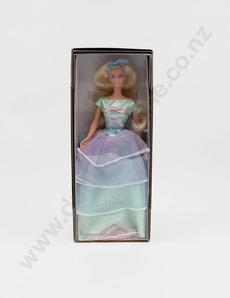 C1997 Spring Tea Party Barbie Third in a Series Avon Exclusive Special Edition MIB Image 1++