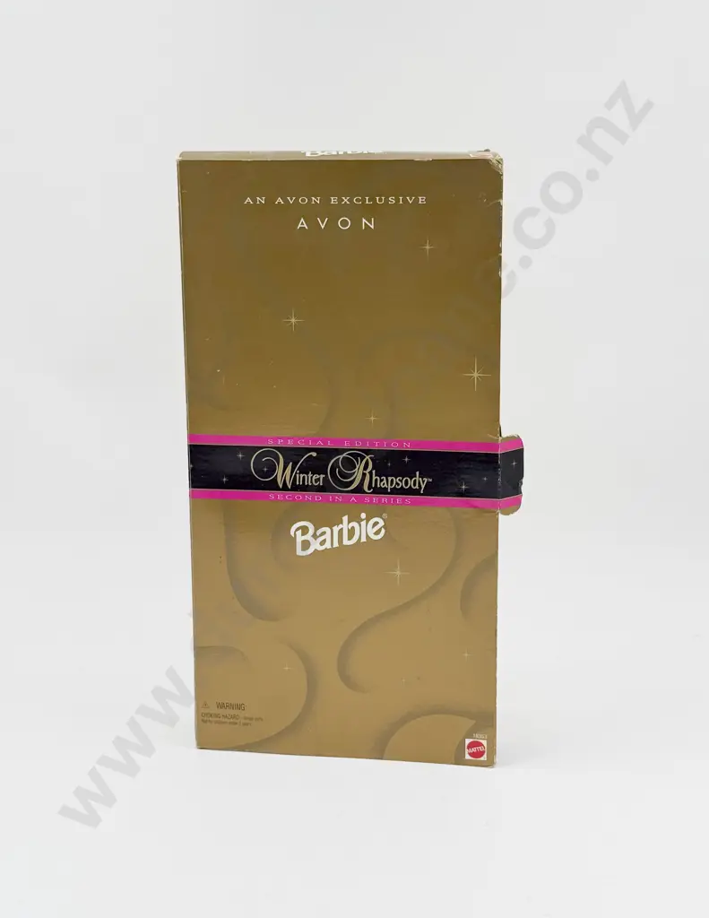C1996 Barbie Winter Rhapsody Avon Exclusive MIB Image 1++