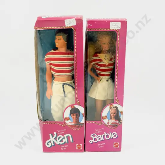 C1984 Sea Lovin' Regate Barbie and Ken MIB