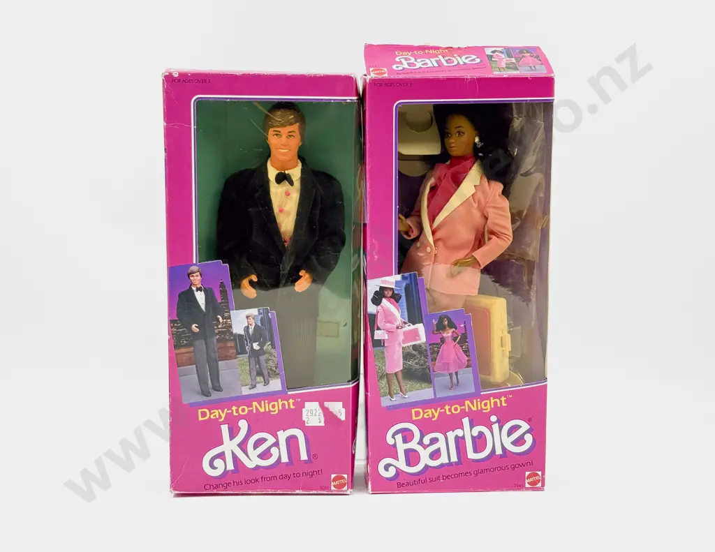 C1984 Day-to-Night Barbie and Ken Boxed Image 1++