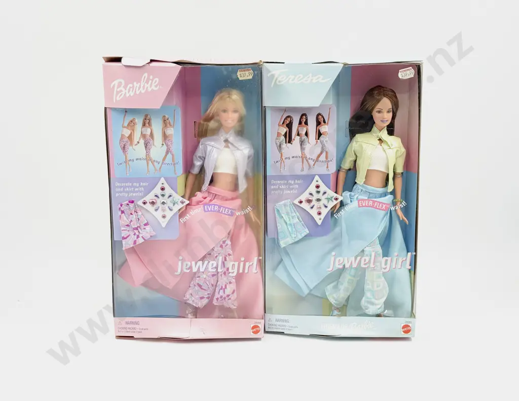 C2000 Barbie and Teresa Jewel Girl MIB Image 1++