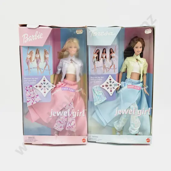 C2000 Barbie and Teresa Jewel Girl MIB
