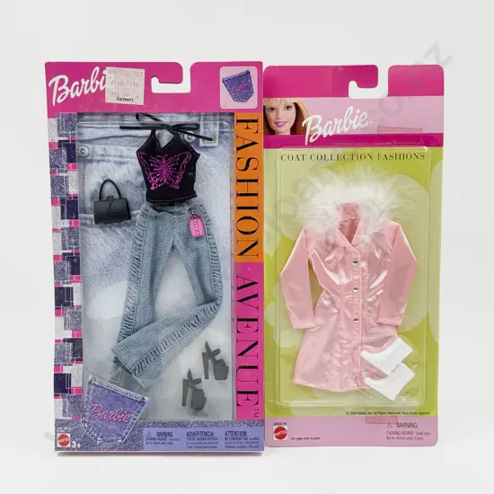Five Barbie Fashion Avenue Packs