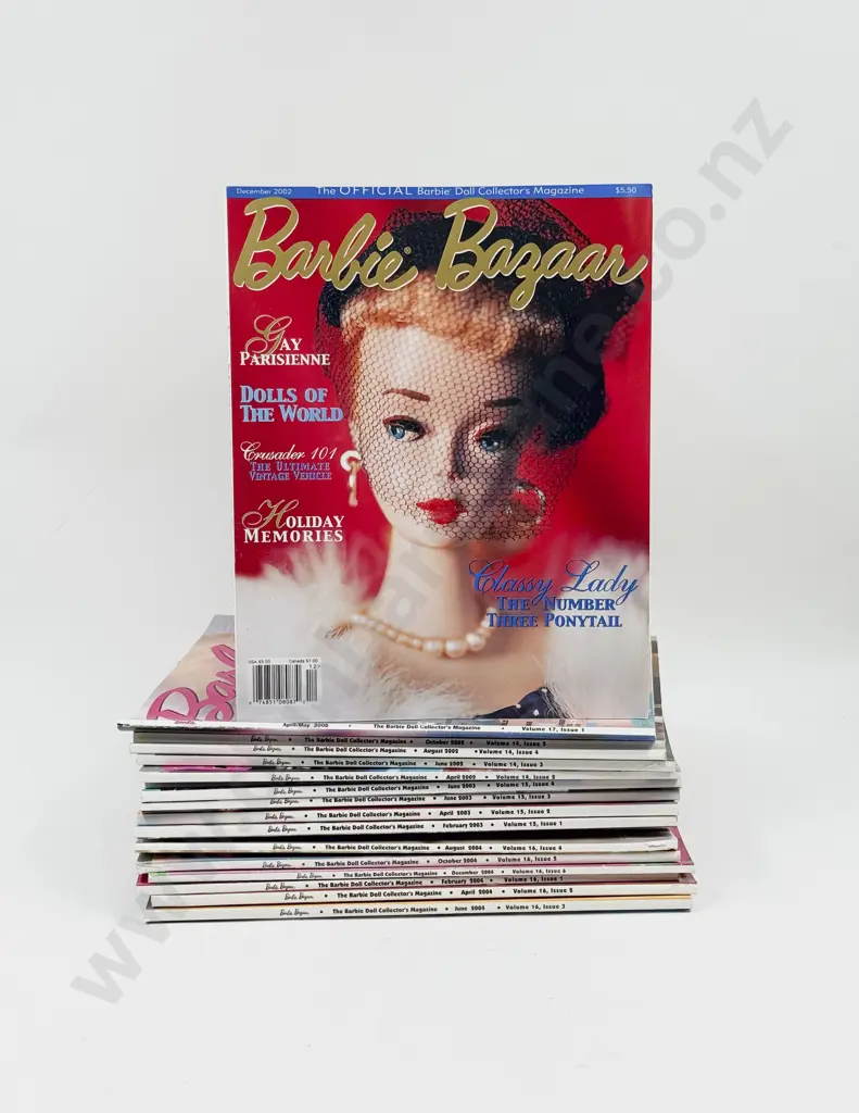 C2002 - 2005 Bundle Qty Barbie Bazaar Magazines Image 1++