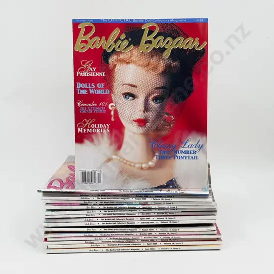 C2002 - 2005 Bundle Qty Barbie Bazaar Magazines