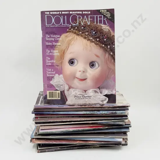 C1990's Bundle Qty Doll Crafter Magazines