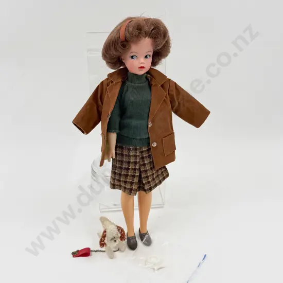 C1960's Sindy wearing Country Walk complete with Dog Ringo