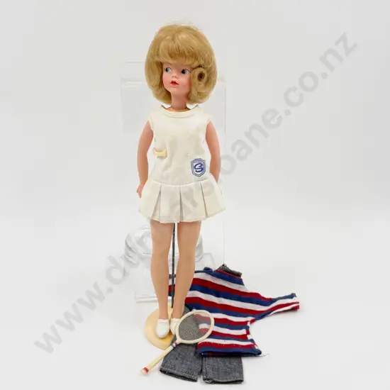 C1960's Sindy wearing Centre Court with Stand