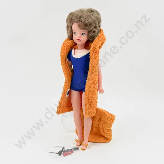 C1960's Sindy wearing Sweet Swimmer and Part Seaside Sweetheart