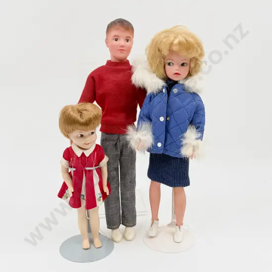 C1960's Sindy with Paul and Little Tuppence