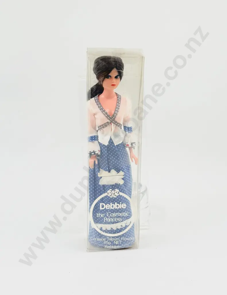 C1960's Debbie The Cosmetic Princess original cellophane box made in NZ 28cm Image 1++
