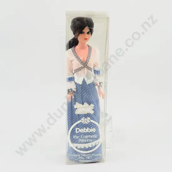 C1960's Debbie The Cosmetic Princess original cellophane box made in NZ 28cm