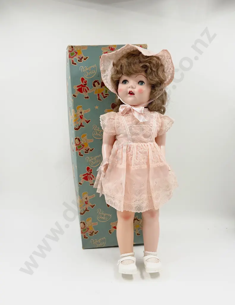 Boxed Pedigree Walkie Talkie Hard Plastic Doll 54cm all original outfit with working voice box Image 1++