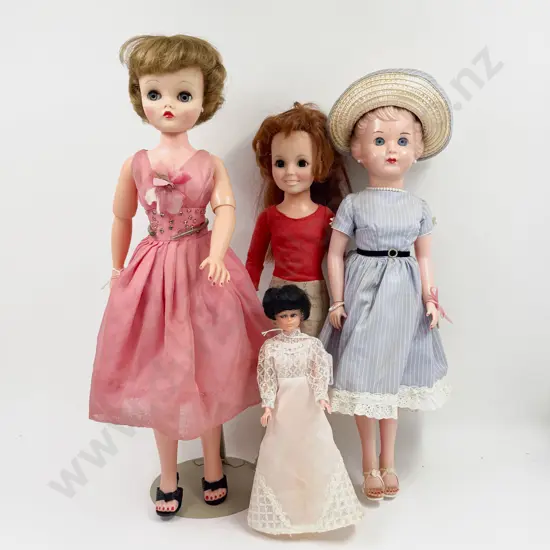 C1950's Eegee USA Little Debutante All Vinyl Jointed Doll