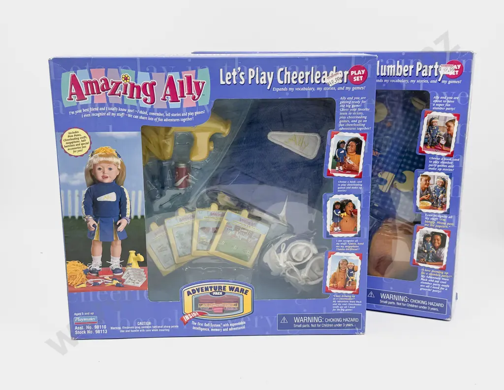 C1999 Mint Boxed Playmates Amazing Ally Interactive Doll 46cm Image 1++