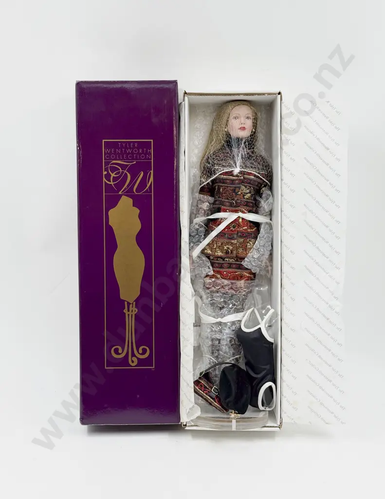 Boxed C1999 Tonner Tyler Wentworth Collection 'Something Sleek' 41cm Doll Image 1++
