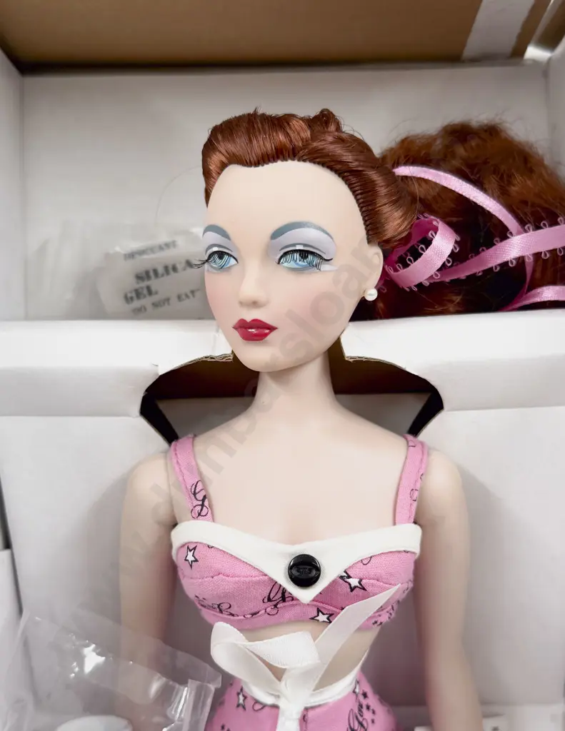 Ashton Drake Simply Gene Doll - Share the Dream Pink Outfit Red Hair 38cm MIB Image 1++