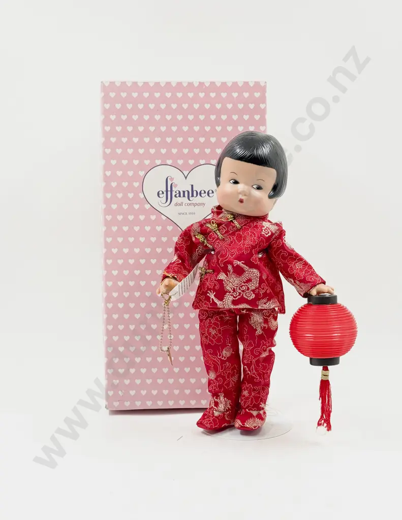 C1997 Boxed Effanbee Classics Oriental Patsy V542 Doll 32cm Image 1++