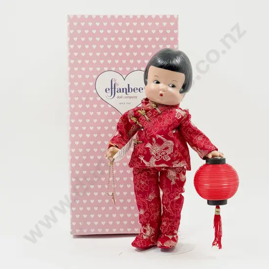 C1997 Boxed Effanbee Classics Oriental Patsy V542 Doll 32cm