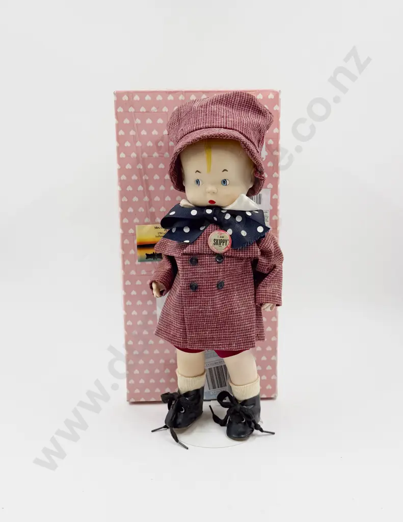C1979 Effanbee Skippy All Vinyl Limited Edition Character Doll 36cm Image 1++