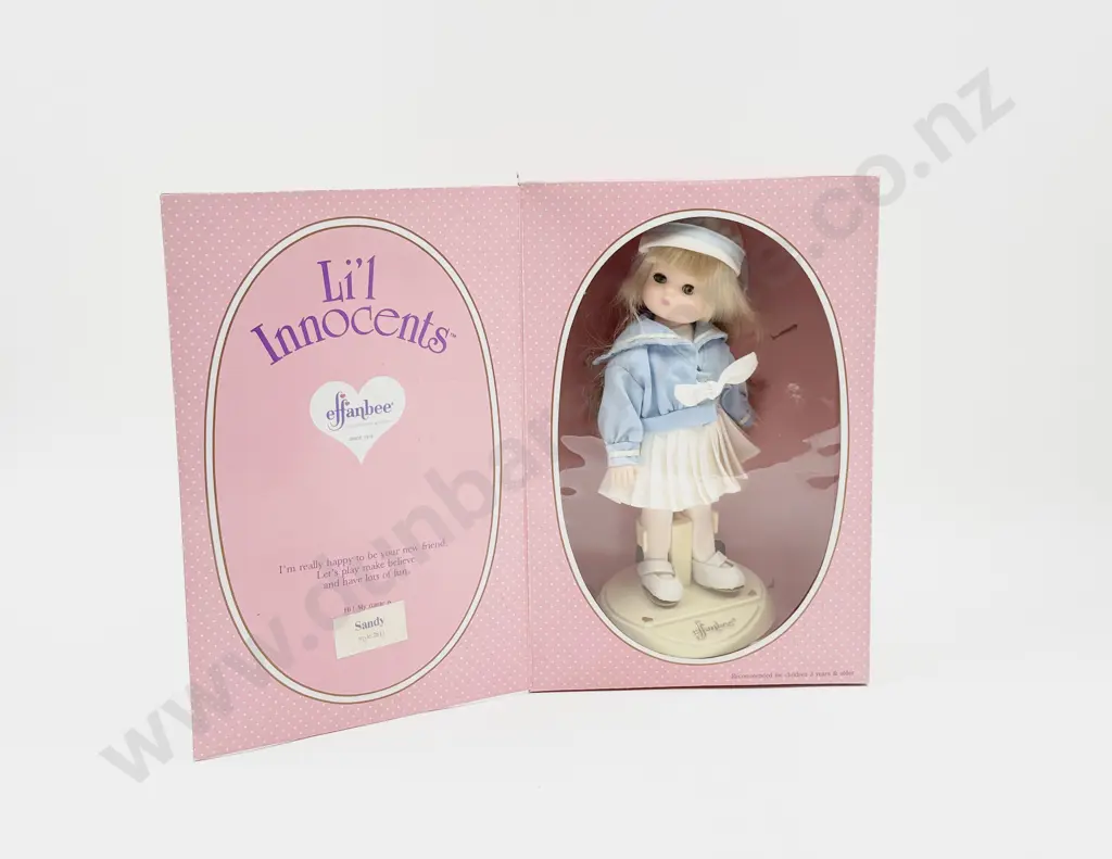 Boxed Effanbee Li'l Innocents Sandy Doll 22cm Image 1++