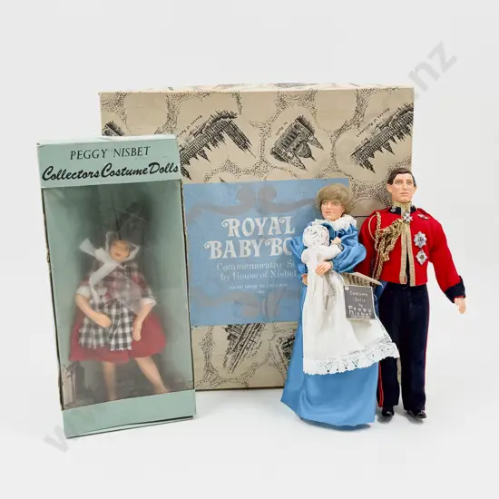 Boxed Peggy Nisbet The Royal Baby Commemorative Set