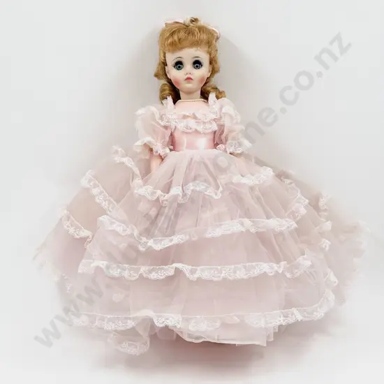 Madame Alexander Elise wearing original Pink Tulle Dress 44cm