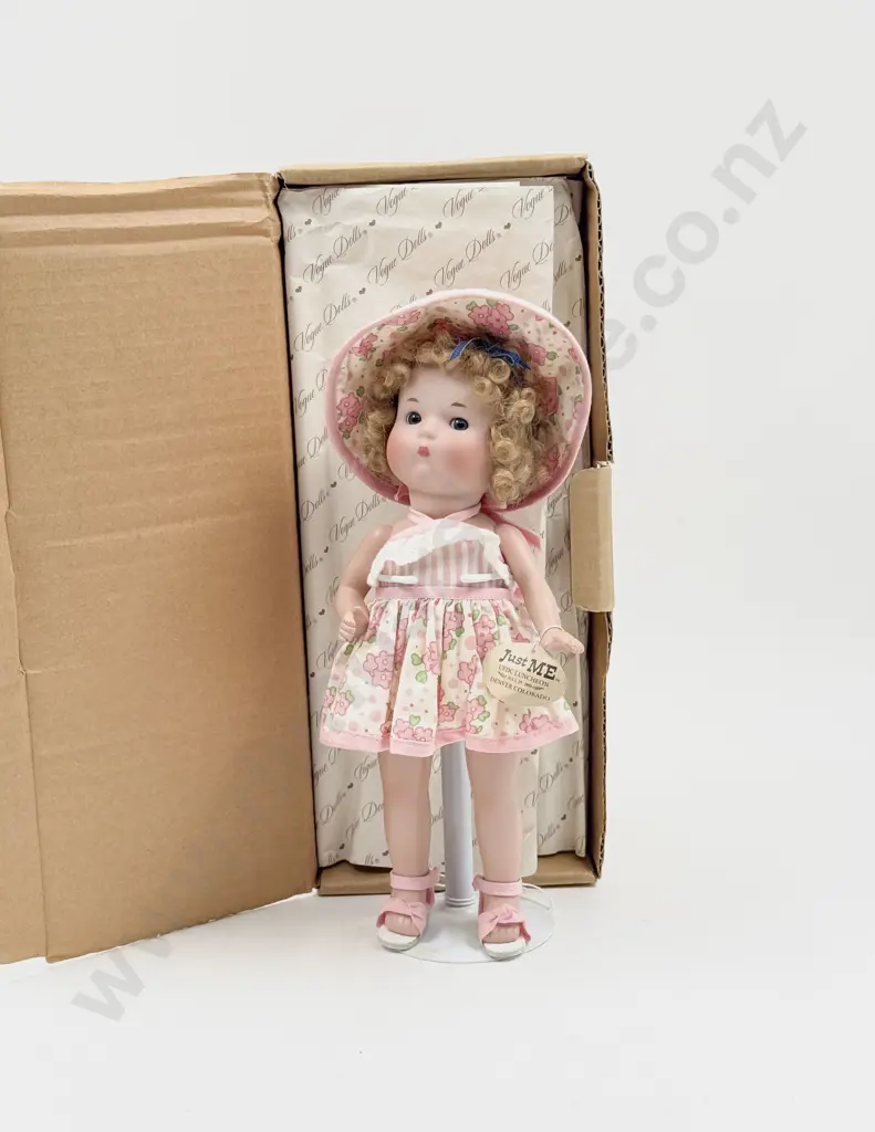C2003 Boxed Vogue all Bisque Just Me Doll 'A Time to Remember' JM1008 Ltd Ed 15/50 with extra outfit Image 1++