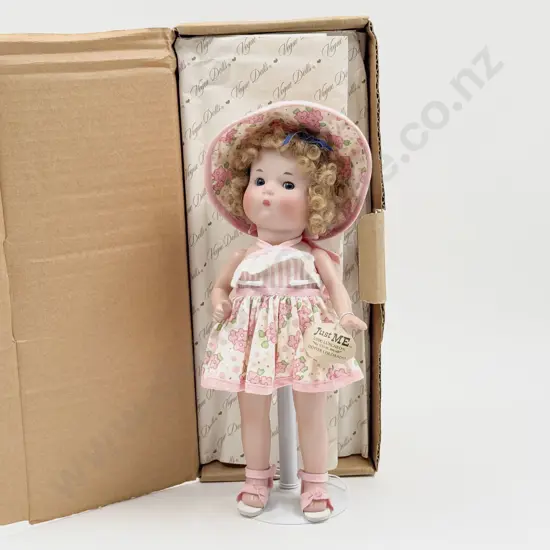 C2003 Boxed Vogue all Bisque Just Me Doll 'A Time to Remember' JM1008 Ltd Ed 15/50 with extra outfit