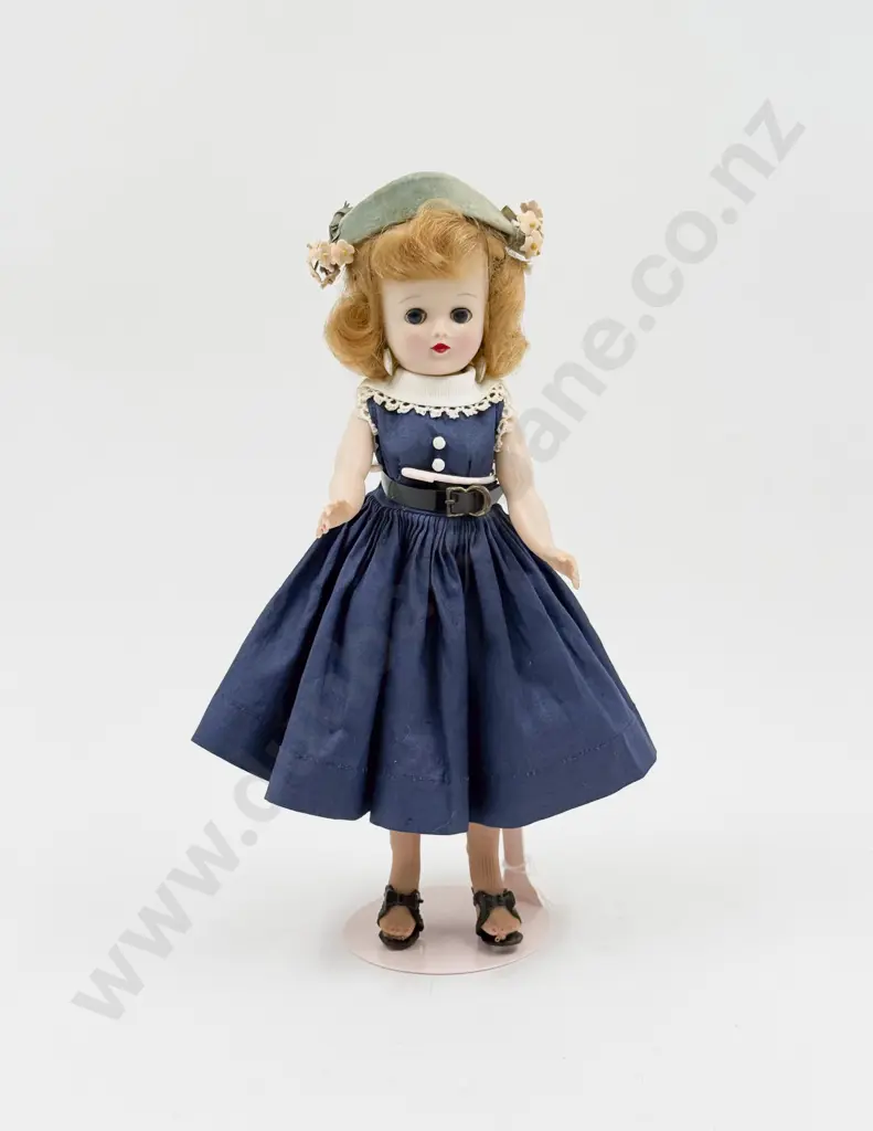 C1950's Vogue Jill Hard Plastic Bent Knee Walker Doll with Original Outfit 26cm Image 1++