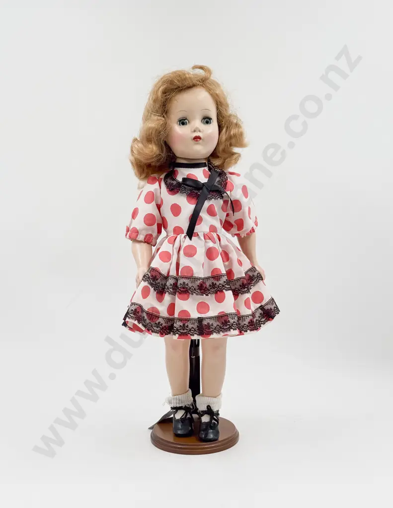C1950's R&B (R Bliss and Co) Arranbee Nanette All Hard Plastic Walker Doll 43cm Image 1++